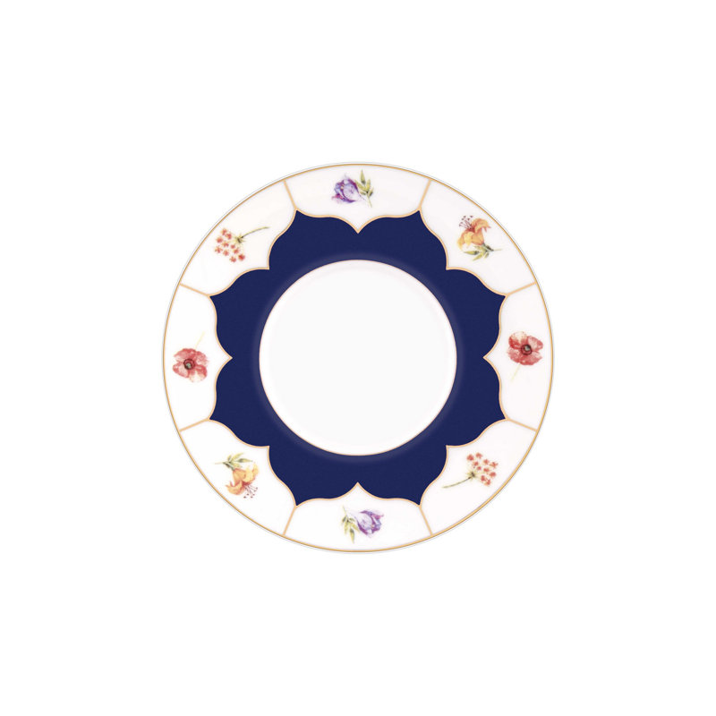 Ensemble de tasses à café Shifflett, 12, Bleu/doré