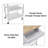 Ela-Mai Wood Kitchen Cart-360359492