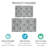 Geometric Non-Skid Kitchen Mat