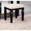 Meuble-lavabo traditionnel avec tabouret noir