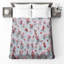 Couvre-lit matelassé à motif floral rose toutes tailles-126079554