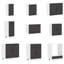 Vidaxl Kitchen Cabinet Set 14 Piece Cabinet Cupboard Lucca Engineered Wood-124401146