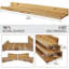 Natalynn 3 Piece Floating Shelf-275938395-275938388