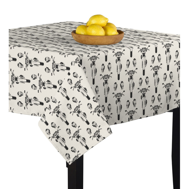Ehren Geometric Square Tablecloth, 90" x 90"