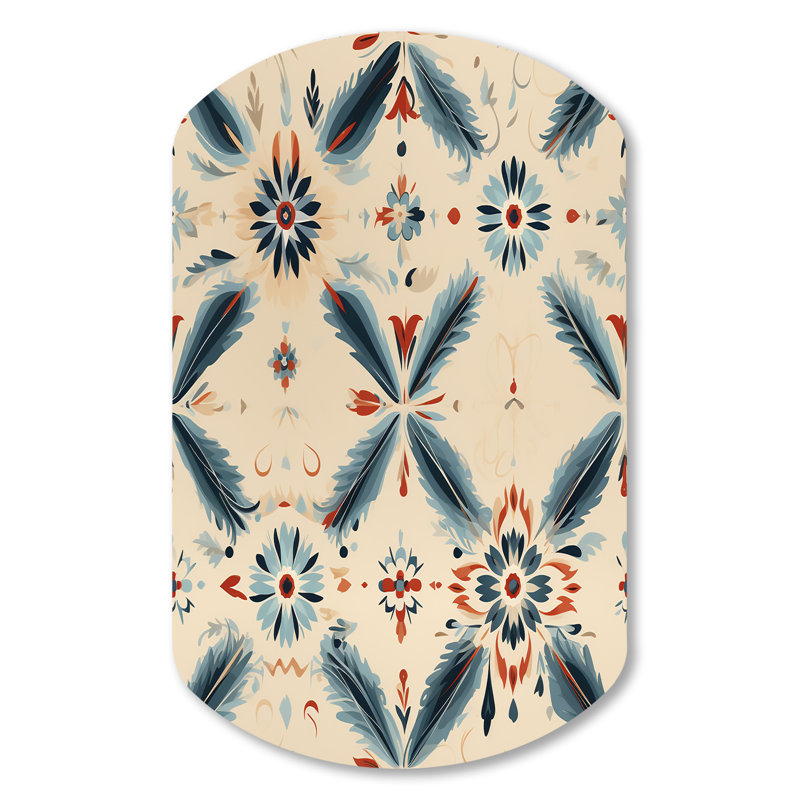 Thorin - Art floral en métal de forme irrégulière, H 31 po x l 19 po