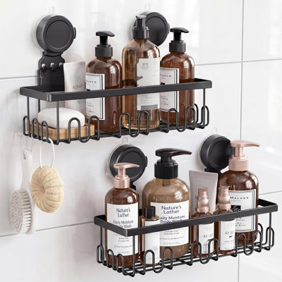 No Drill Shower Shelves for Bath