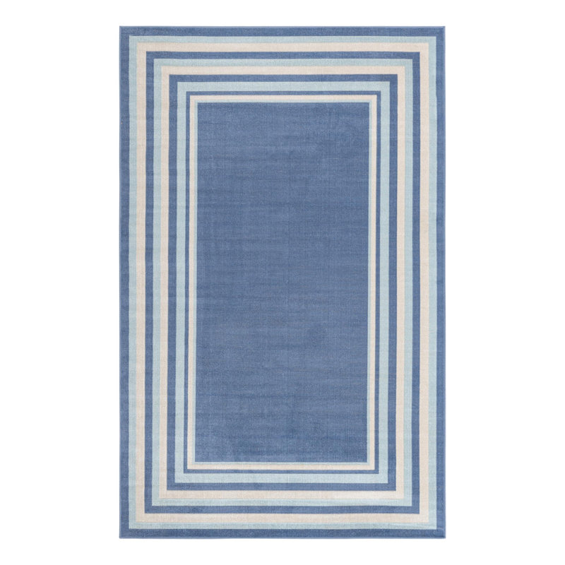 Hoehne Indoor Rug, Rectangle 5'3" x 8'