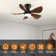 Jauron 30'' Ceiling Fan with Light Kit