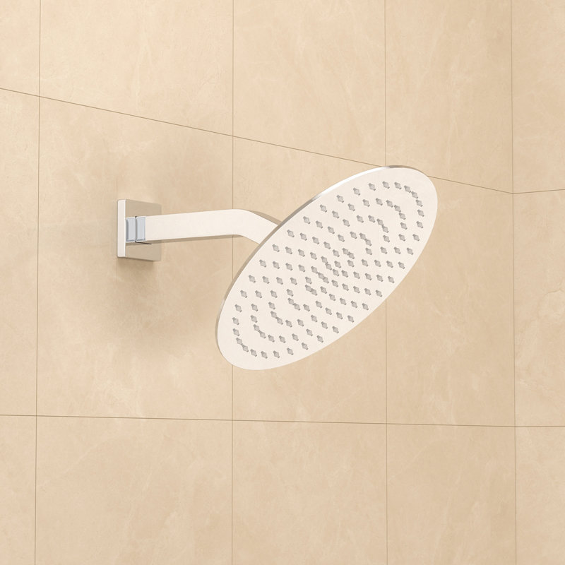 6" Shower Arm with Flange, Chrome