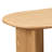 39.37" MDF Oval Coffee Table-1061518298