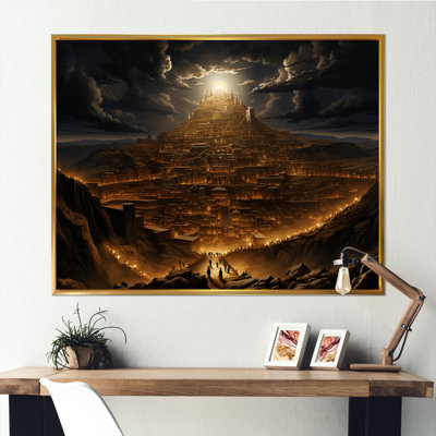 " Judaism Mount Moriah Sacred Summit Mystery Moonlight I "