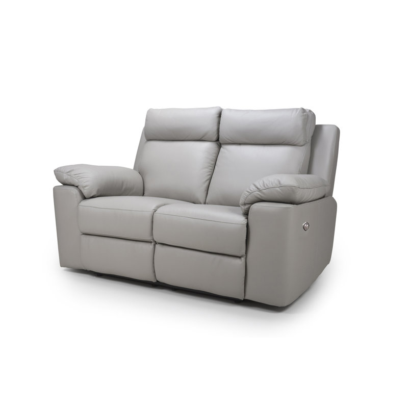 Czinege 2 Seater Reclining Sofa, Light Grey