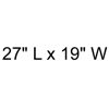 Delta Rivet™ 27" L Workstation Kitchen Sink Undermount 16 Gauge Stainless Steel Single Bowl with WorkFlow™ Ledge