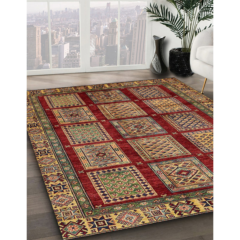 Tapis abstrait moderne 618, Rectangle 2 pi x 5 pi