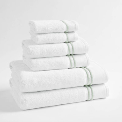 Roan Border 6 Piece Towel Set