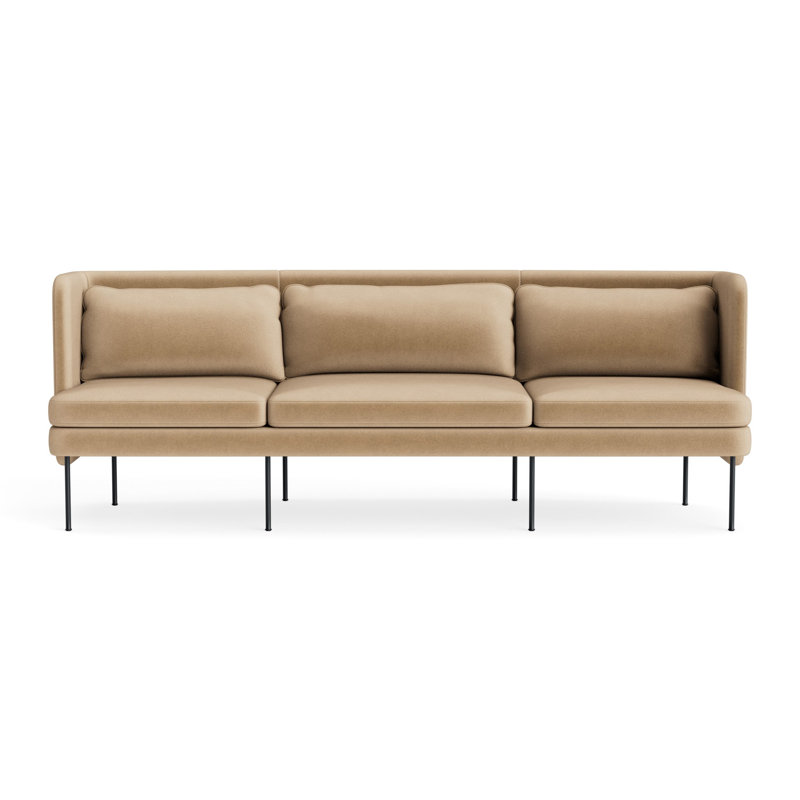 MTO - Bloke 95" Sofa, Camel Velvet