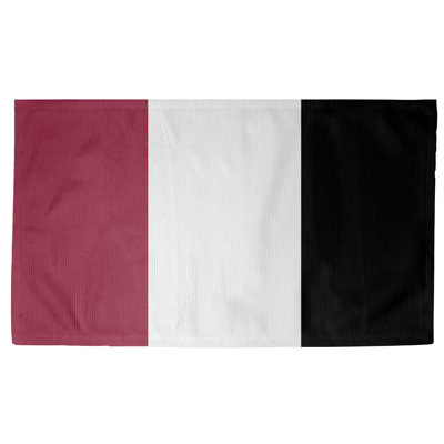 Tapis rouge/blanc de football arizona