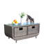 Table basse avec verre trempé