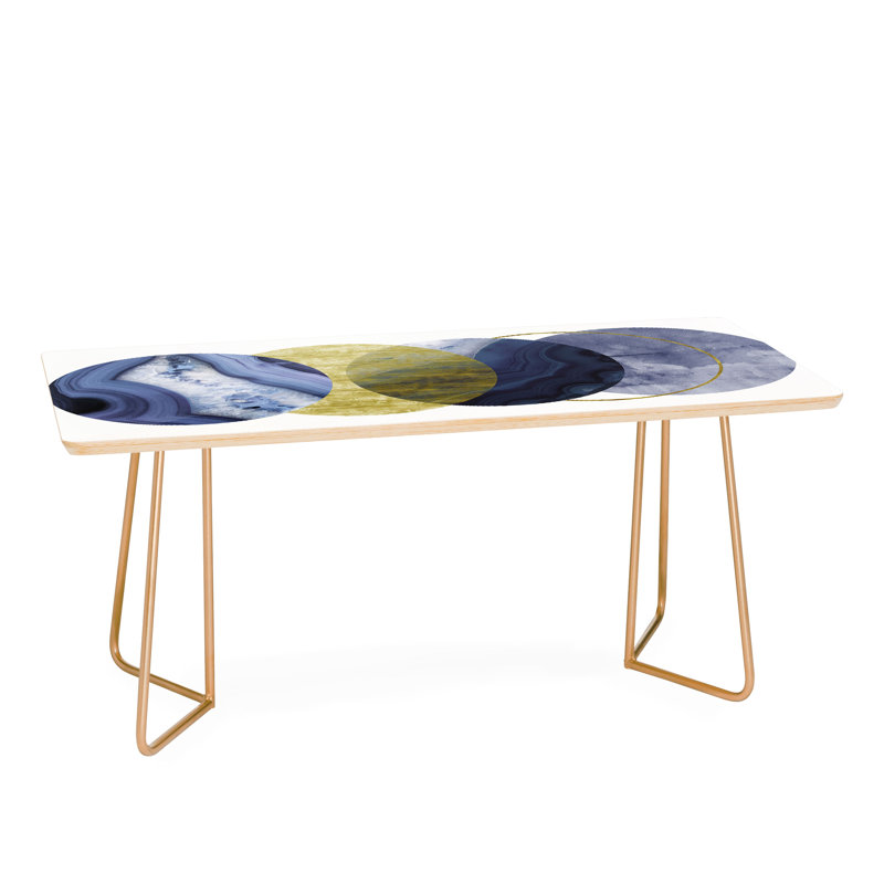 Table basse emanuela carratoni Moonlight, Or