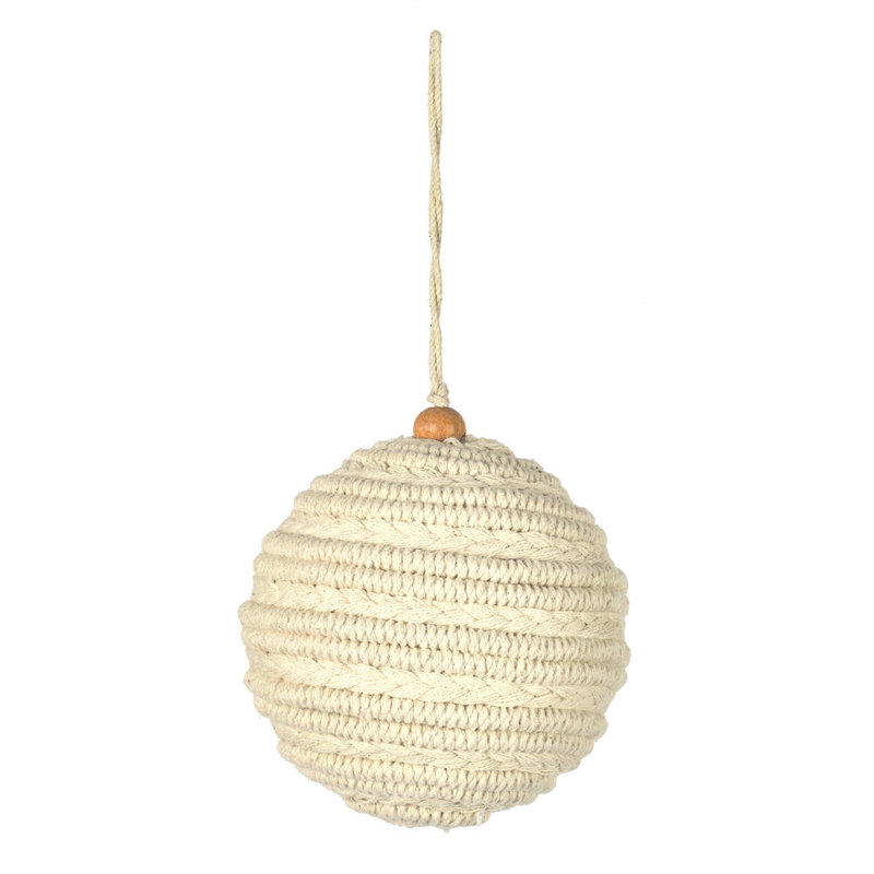 4'' Abstract Ball Ornament