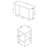 White Marble 4-Piece Dining Set