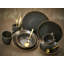 RUSTY 20 Piece Bone China Dinnerware Set, Service for 4