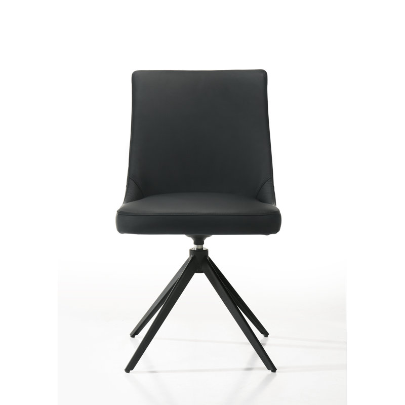 Chaise de salle à manger Mila, Noir