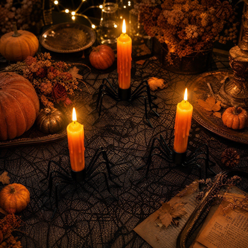 Porte-bougie d'Halloween Araneid