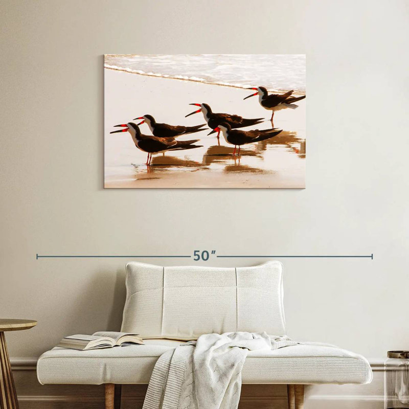 A Few Skimmers II, 24" H x 36" W