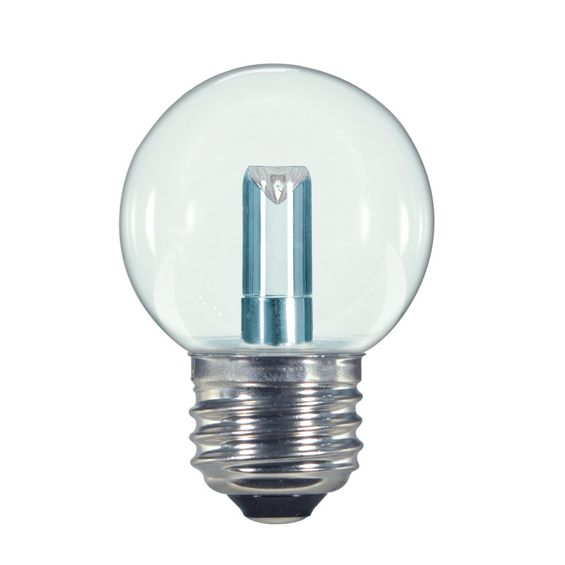 1,4 W, ampoule DEL G16, à intensité variable, culot moyen E26 (standard)