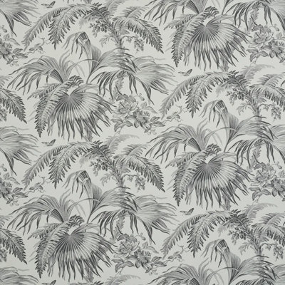 Papier peint Schumacher x Jill Lasersohn Toile Tropique