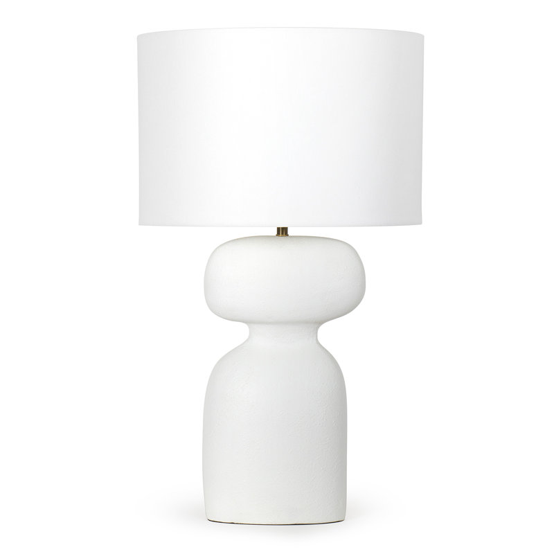 Bardot Metal Table Lamp (White)