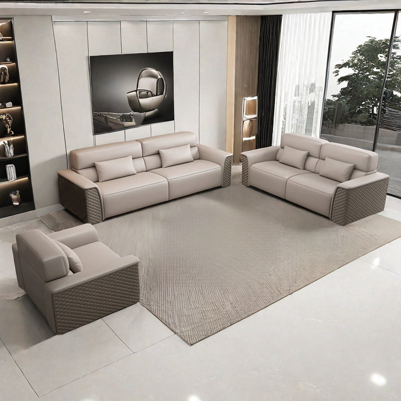 European style simple sofa combination