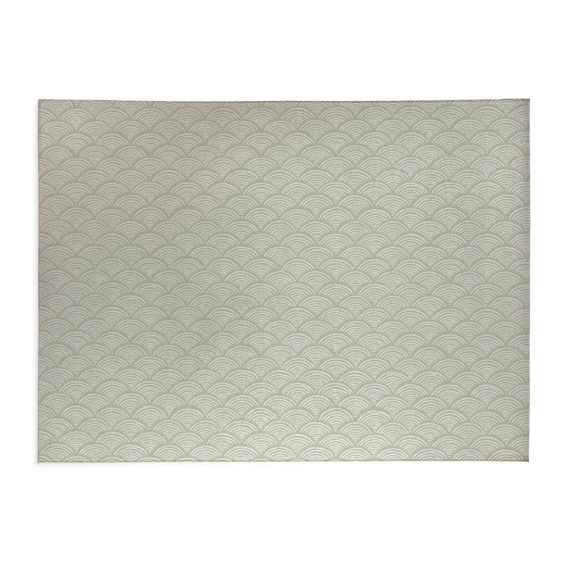 Paillasson Rolling Waves, L 36 po x L 60 po, Vert clair