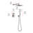 Petar Pressure-Balanced All-In-One Kit with Rough in-Valve-95249306