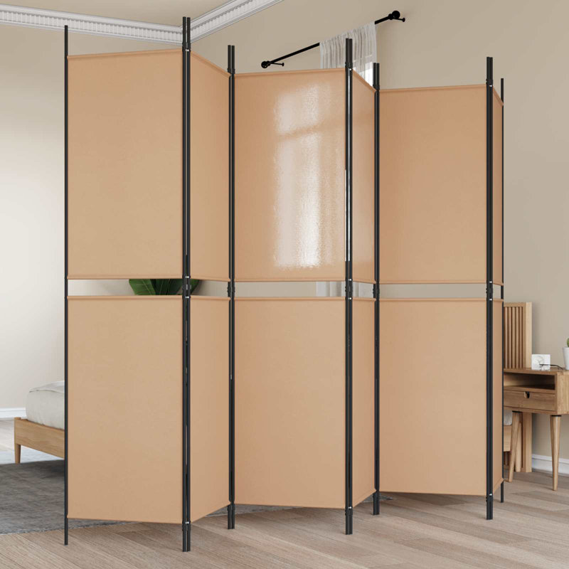 200cm H Folding Room Divider, 6