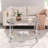 32.3" Round Acrylic Coffee Table