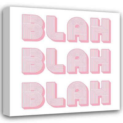 Art sur toile tendu avec Lark Manor ™ Phillip, Jamie Gallery: Blah