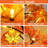 2 Pack 24 Inch Prelit Fall Maple Tree Thanksgiving Decorations With 48 LED Lights