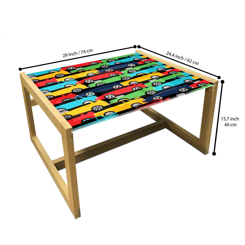 Jamiul Sled Coffee Table, 62cm H x 74cm W x 40cm D