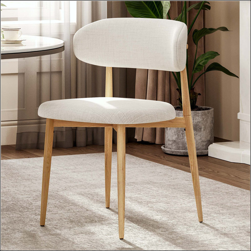 Chaise de salle à manger rembourrée Modern