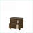 Merrilee Oak 2-Drawer Nightstand with Vintage Charm