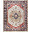 Hand Knotted Wool Geometric Area Rug-1605301240