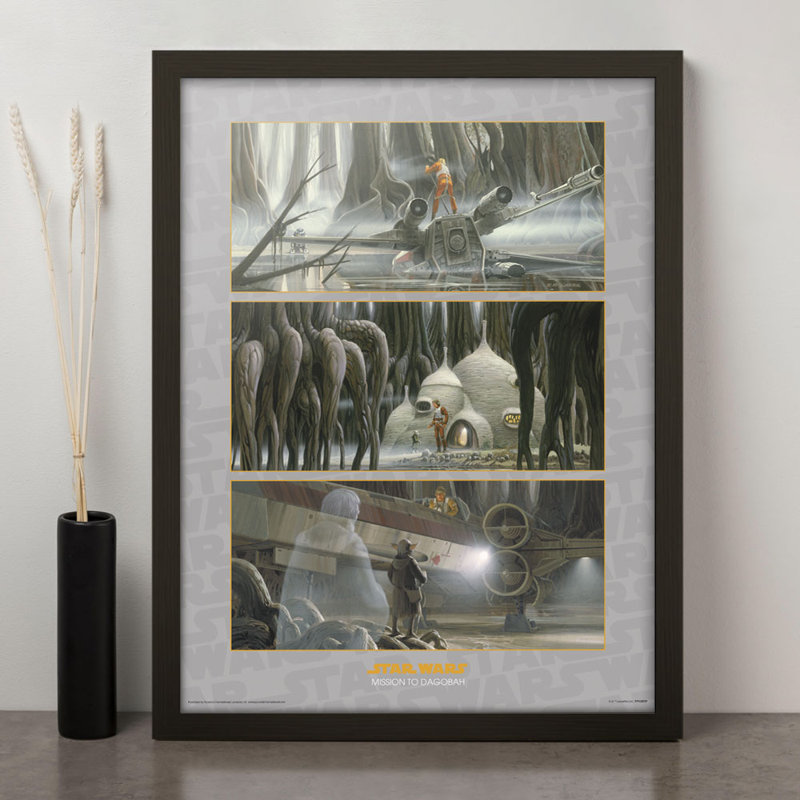 Star Wars Mission to Dagobah - Picture Frame Memorabilia