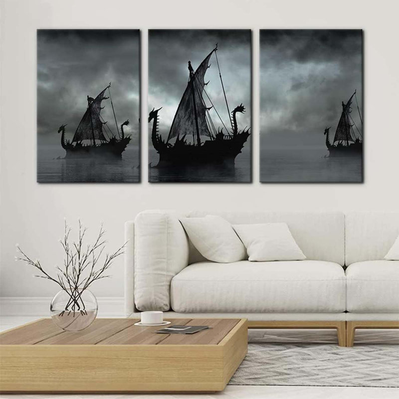 3 Piece Wrapped Canvas Print