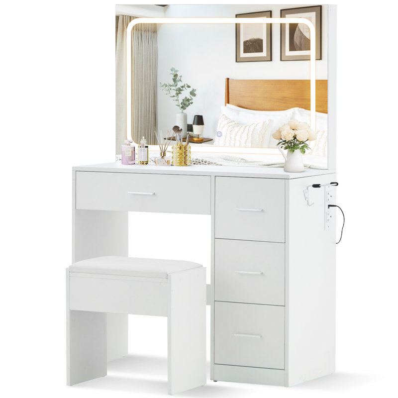 Dressing Table with Mirror