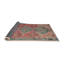 Tapis rouge/vert/brun zone contemporaine-1878018179