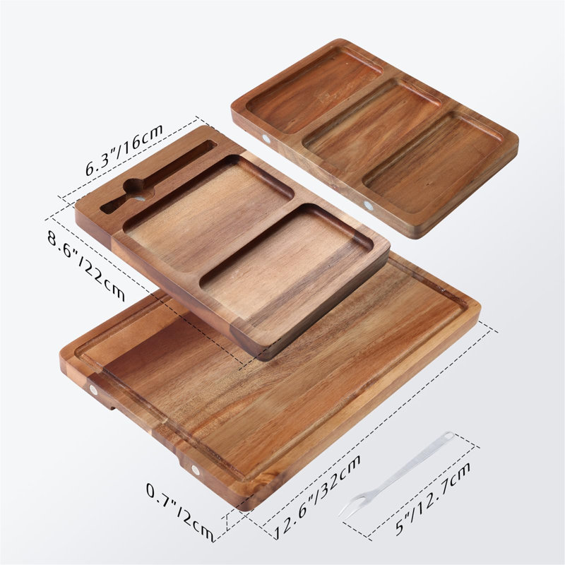 Union Rustic Acacia Cheese Board