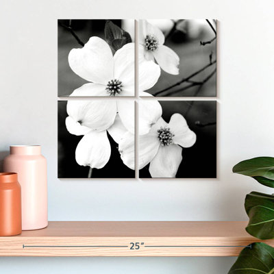 Harnek White Dogwood Flowers