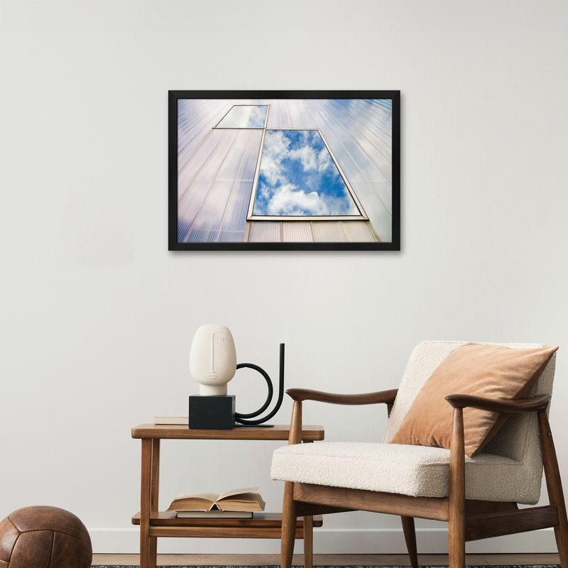 «Sky Frames», affiche encadrée de qualité par Linda Wride, H 16 po x l 24 po
